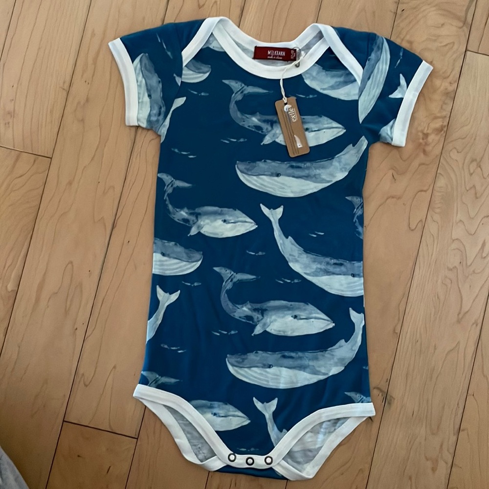 New whale onesie
